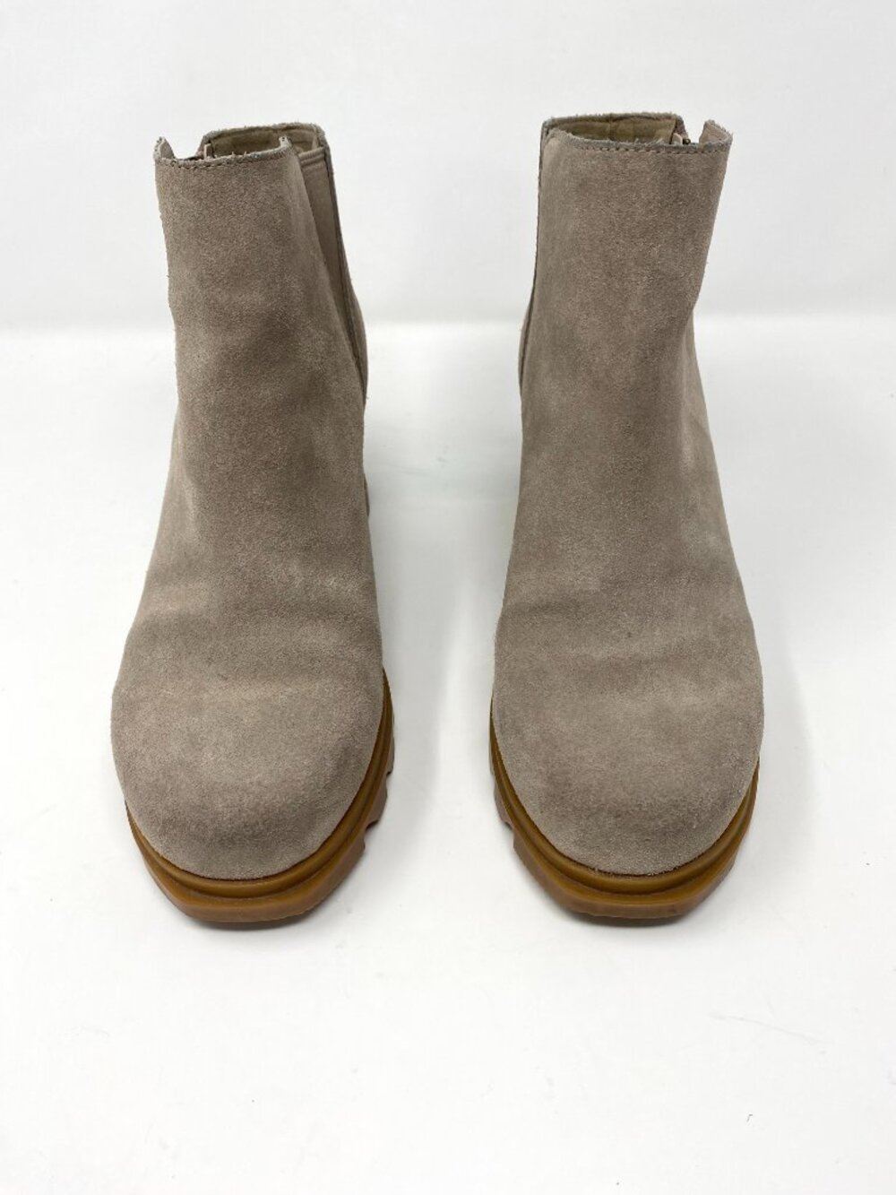 Sorel Joan of Arctic Wedge Zip Bootie Suede Ankle Boot 6 - Picture 2 of 12